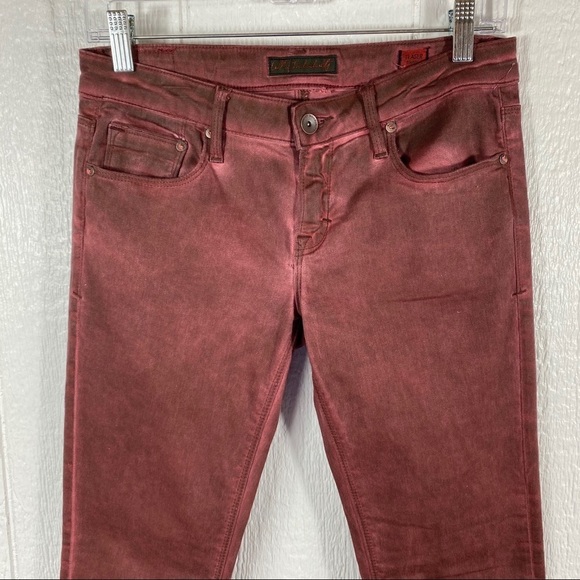 Cult of Individuality Red Teaser Skinny Jeans - Picture 3 of 12